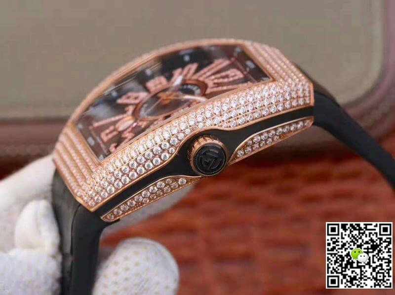 Franck Muller Vanguard V45.SC.DT.D.NBR.CD.5N.NR 1:1 Best Edition Replica Watch Swiss ETA2824-2